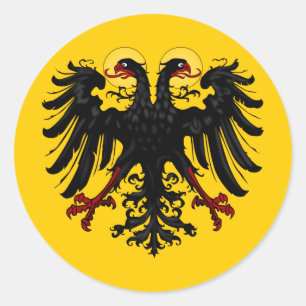 Holy Roman Empire Imperial Banner Classic Round Sticker