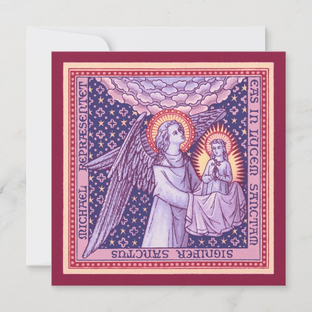 Holy Saint Michael Invitation (Front)