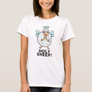 Holy Sheep Funny Animal Pun T-Shirt