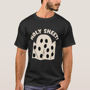 Holy Sheet Funny Halloween Ghost Holy Sheet T-Shirt