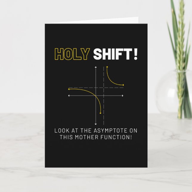 Holy Shift Math Physics Math Card (Front)