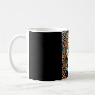 Holy Skateboard Jesus Ornate Icon Style Tee Coffee Mug