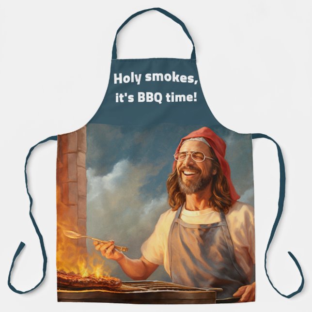 Holy Smokes Apron (Front)