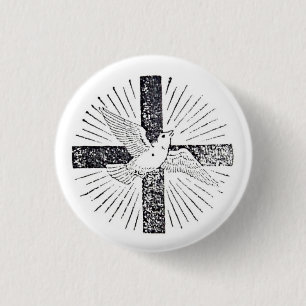 Holy Spirit 1"button 3 Cm Round Badge