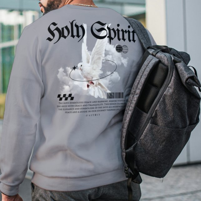 "Holy Spirit" Christian Religious Sweatshirt (Creator Uploaded)