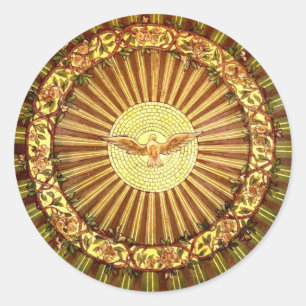 Holy Spirit - Confirmation Classic Round Sticker