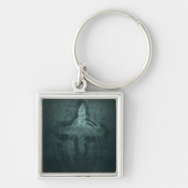 Holy Spirit Cross Key Ring (Front)