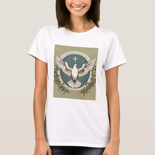 Holy Spirit Descent T-Shirt (Front)