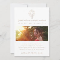 Holy Spirit Dove Cross Photo Confirmation