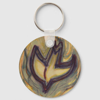 Holy Spirit Dove Key Ring