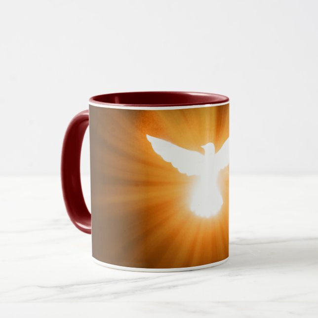 Holy Spirit Dove Mug (Front Left)