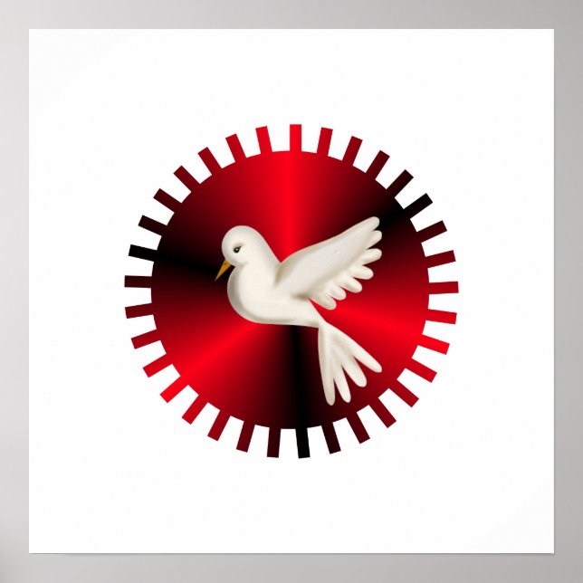 Holy Spirit Dove Poster (Front)