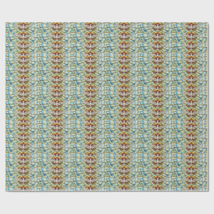 Holy Spirit dove stained glass Wrapping Paper