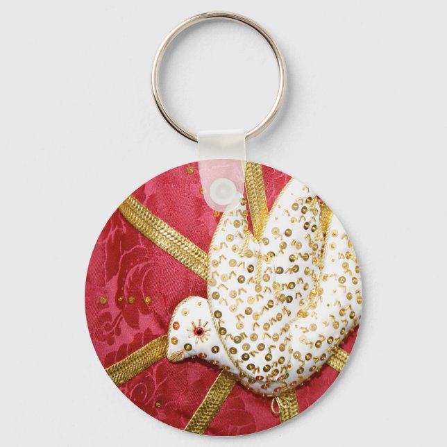 Holy Spirit doves Key Ring (Front)