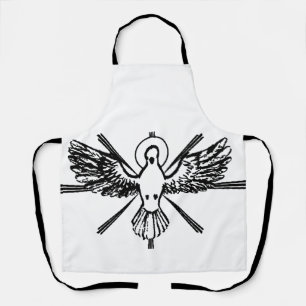 Holy Spirit in form of dove Apron