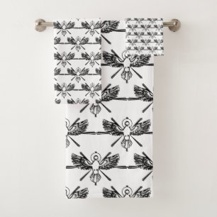 Holy Spirit in form of dove Bath Towel Set