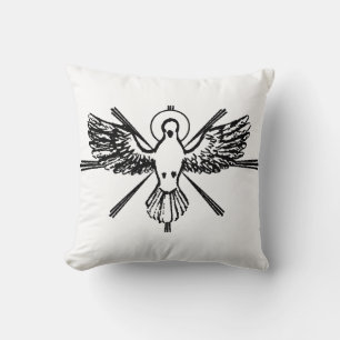 Holy Spirit in form of dove Cushion