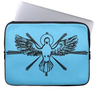 Holy Spirit in form of dove Laptop Sleeve