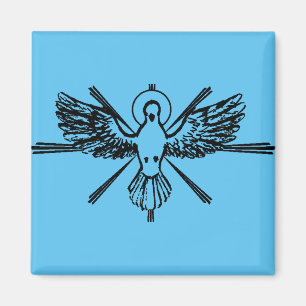 Holy Spirit in form of dove Magnet