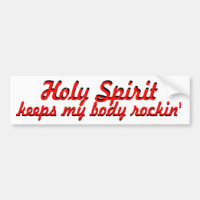 Holy Spirit Keeps My Body Rockin'