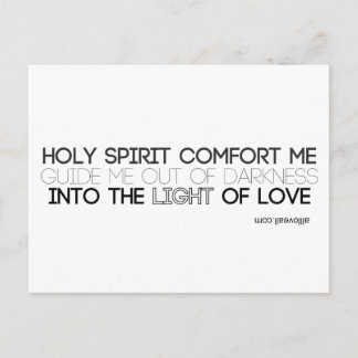 Holy Spirit message Postcard