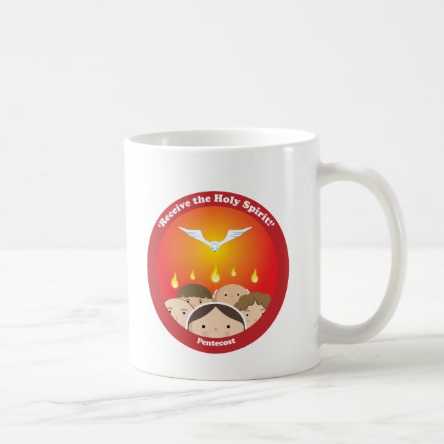 Holy Spirit Pentecost Coffee Mug (Right)