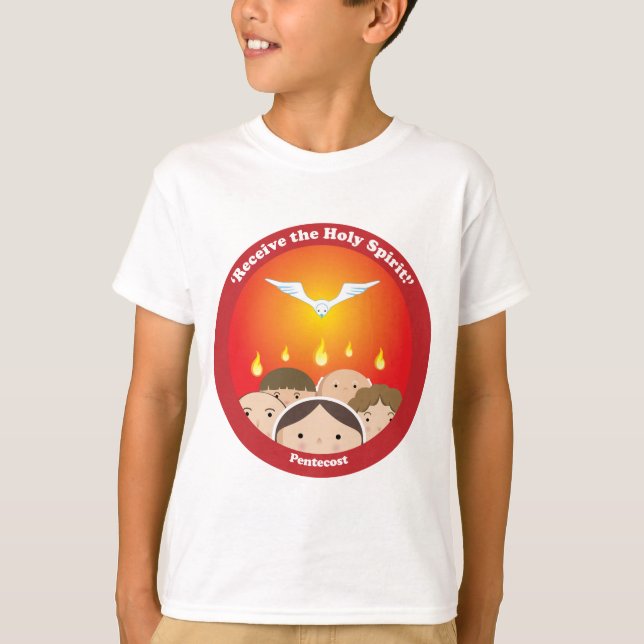 Holy Spirit Pentecost T-Shirt (Front)