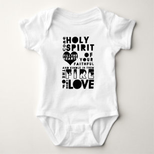 Holy Spirit Prayer Baby Bodysuit