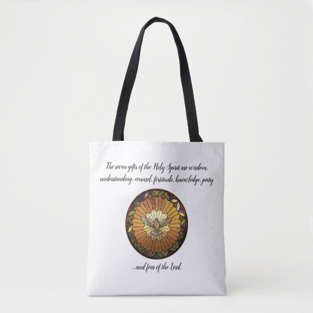 Holy Spirit Tote Bag (Front)