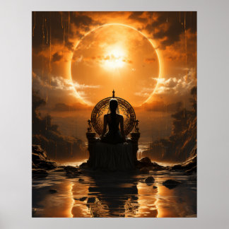 Holy Sun Morning Poster Inspiration Passion