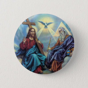 Holy Trinity 6 Cm Round Badge