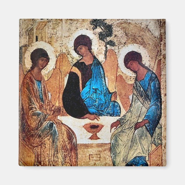 Holy Trinity by Andrei Rublev Magnet (Front)
