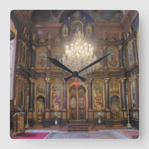 Holy Trinity Greek Orthodox Church Square Wall Clock