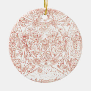 Holy Trinity in Glory Ceramic Ornament