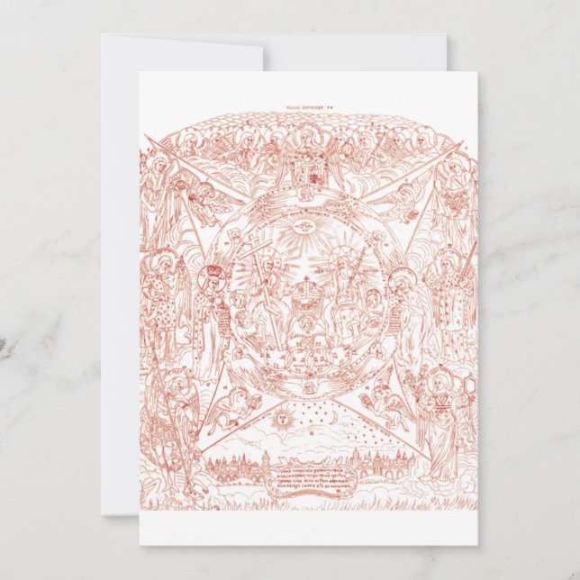 Holy Trinity in Glory Invitation (Front)