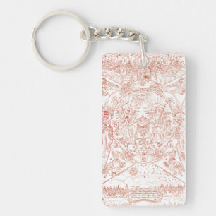 Holy Trinity in Glory Key Ring