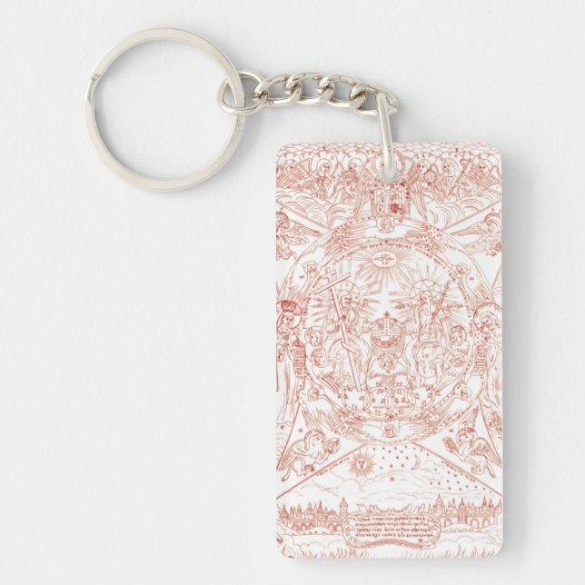 Holy Trinity in Glory Key Ring (Front)