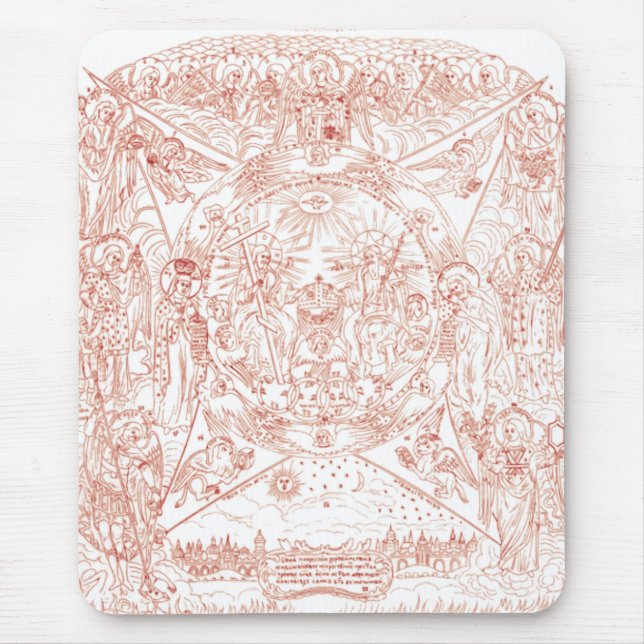 Holy Trinity in Glory Mouse Pad (Front)