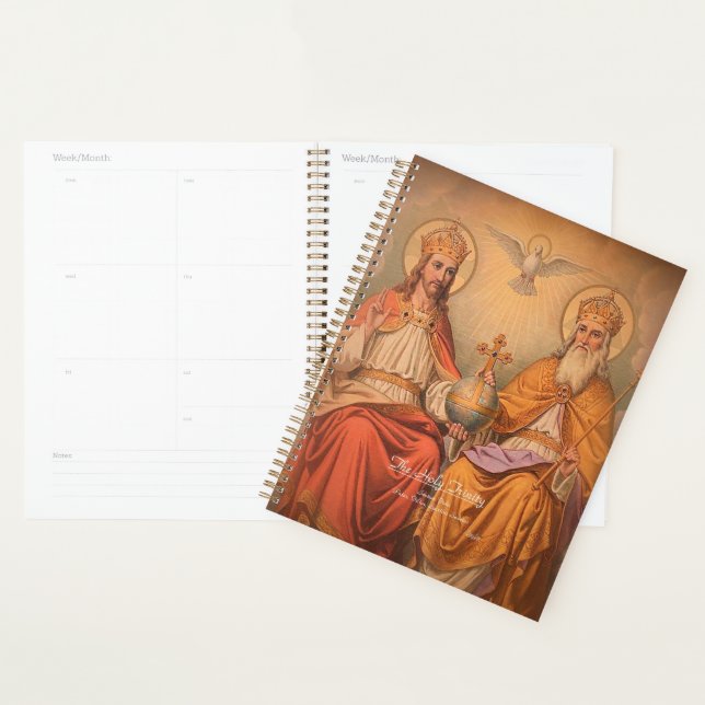 Holy Trinity with Prayer Planner (Display)