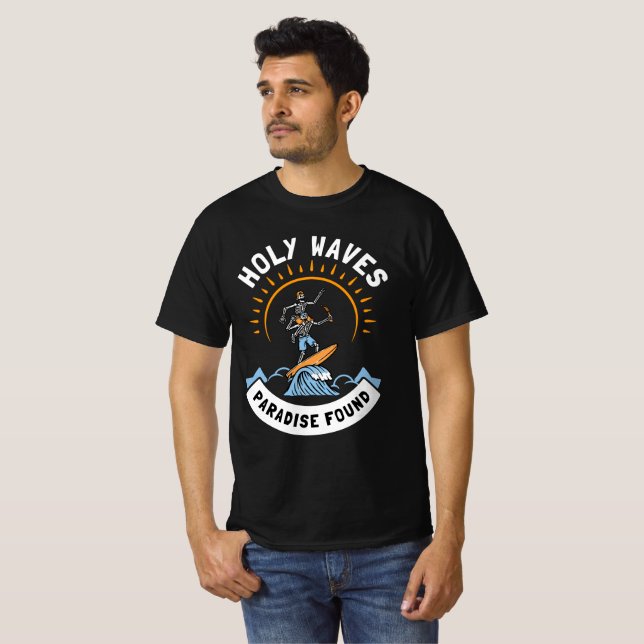 Holy Waves Paradise Found T-Shirt (Front Full)