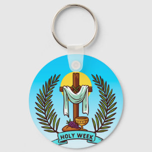 Holy Week Key Ring