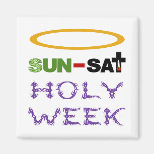 Holy Week (Palm Sunday to Holy Thursday) Magnet