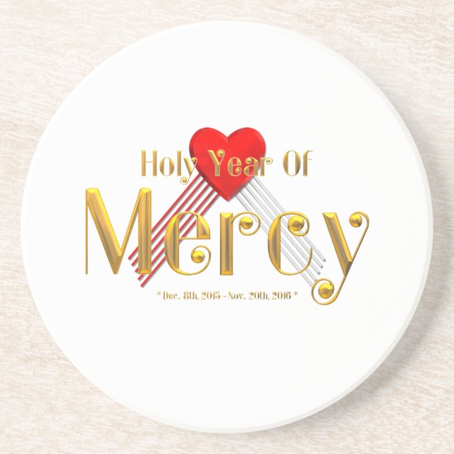 Holy Year of Mercy Coaster (Front)