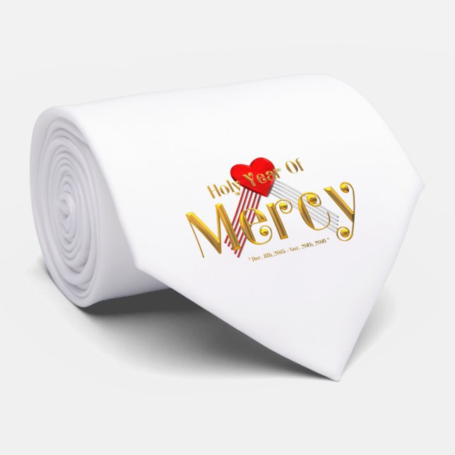 Holy Year of Mercy Tie (Rolled)