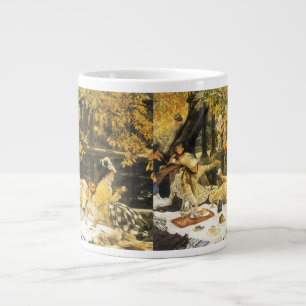 Holyday, the Picnic by James Tissot, Victorian Art Large Coffee Mug