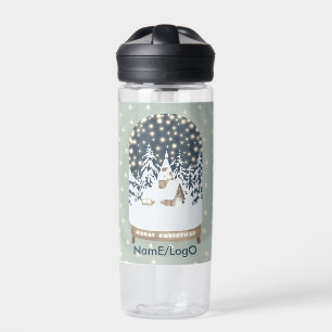 holydays_1_a bright christmas_1 water bottle