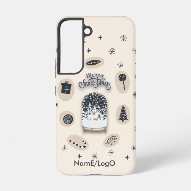 holydays_2_a bright Christmas_2 Samsung Galaxy S22 Case (Back)