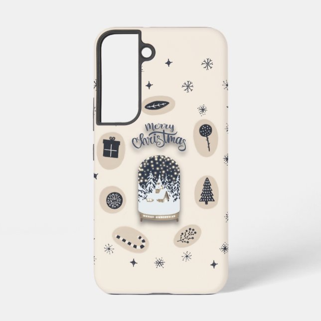 holydays_2_a bright Christmas_2 Samsung Galaxy S22 Case (Back)