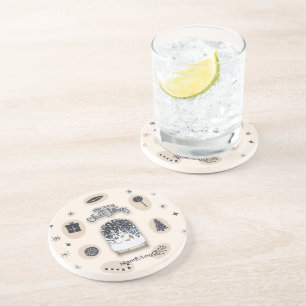 holydays_2_a bright Christmas_2 sandstone Coaster