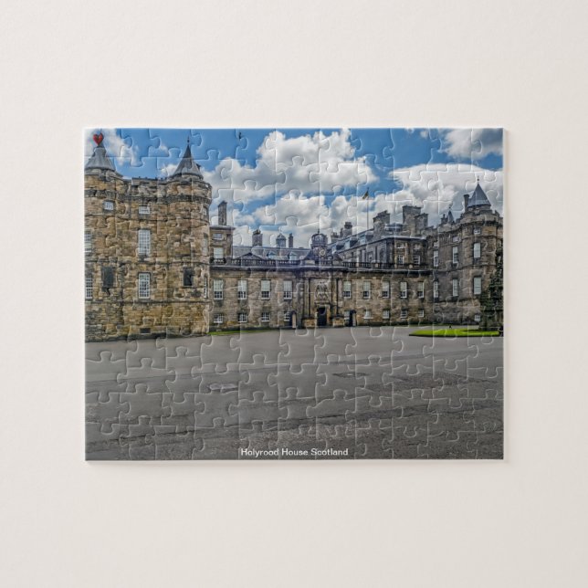 Holyrood House Scotland Jigsaw Puzzle (Horizontal)
